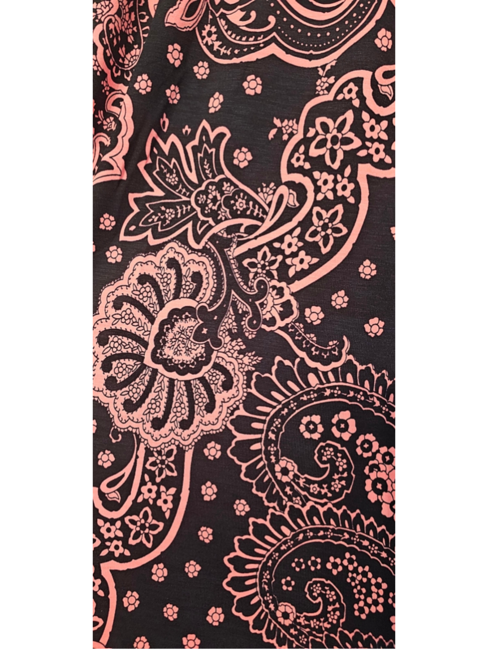 Women's Dear Scarlett Paisley Cardigan Navy Pink Size Small - Picture 3 of 3